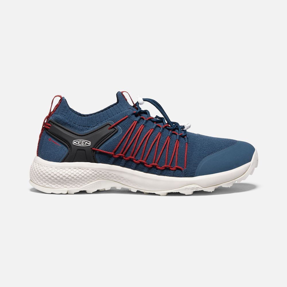 Baskets Keen Homme Bleu/Rouge | Explore Uneek | DKIVO-3415